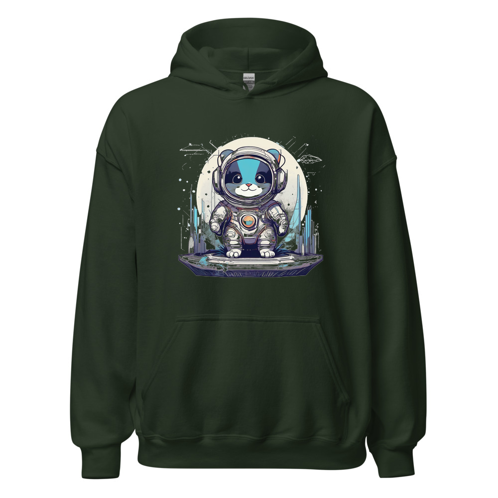 Forest Hoodie with print art