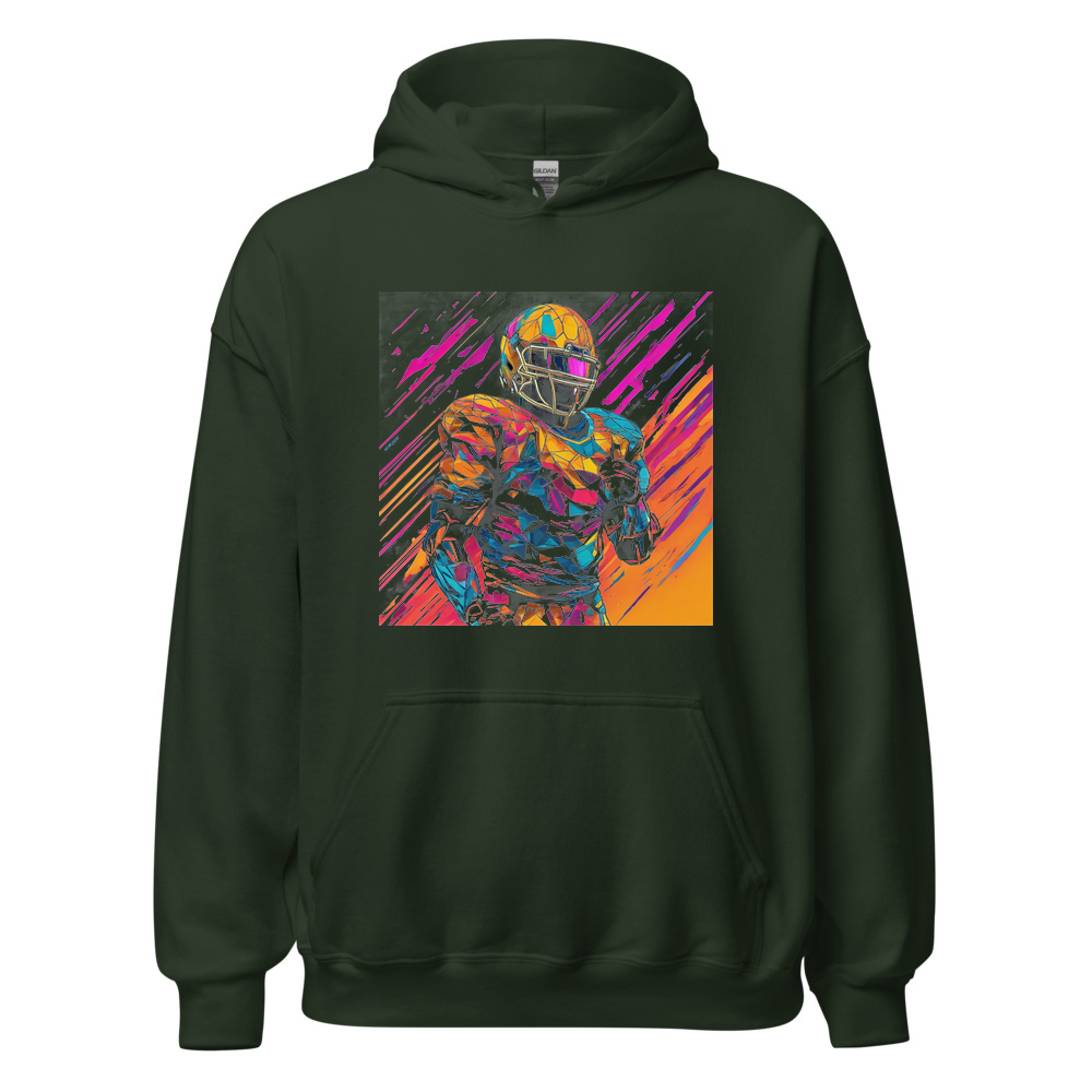 Forest Hoodie with print art