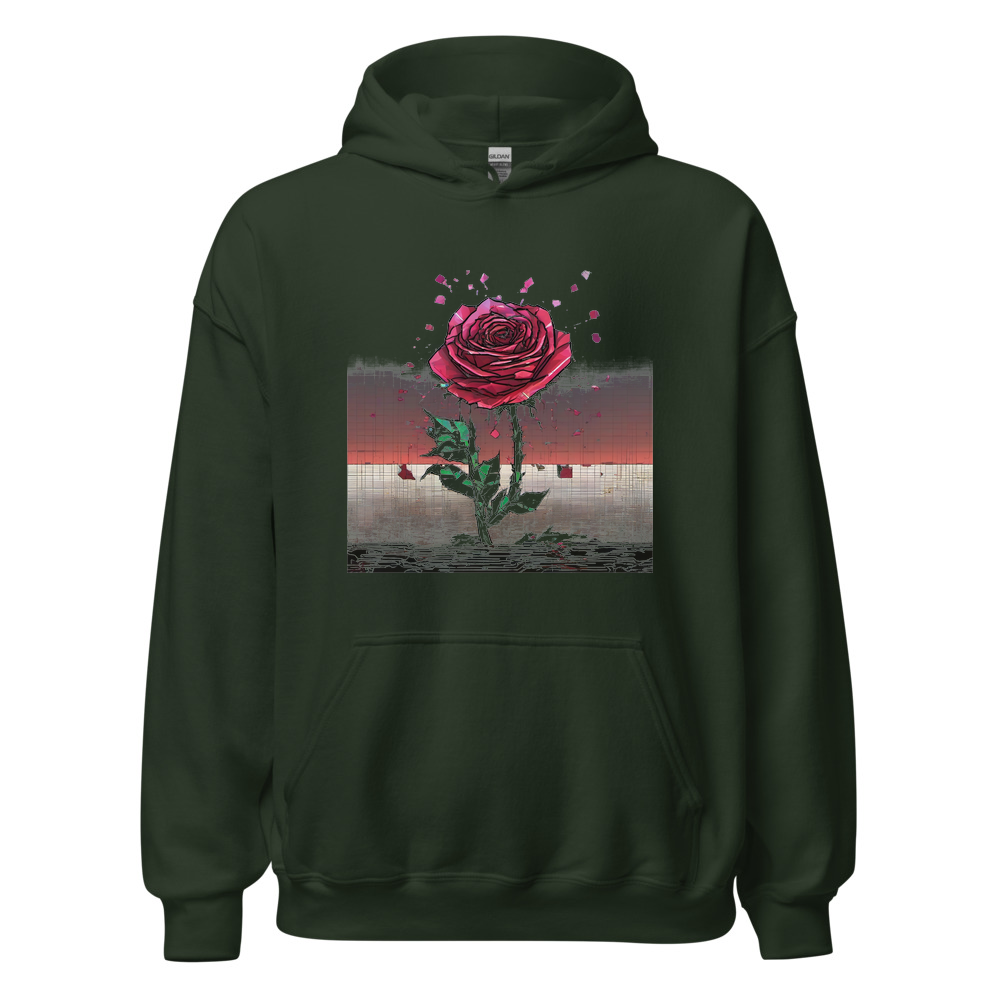 Forest Hoodie with print art