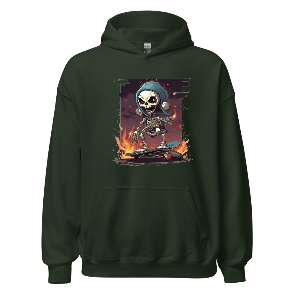 Forest Hoodie with print art