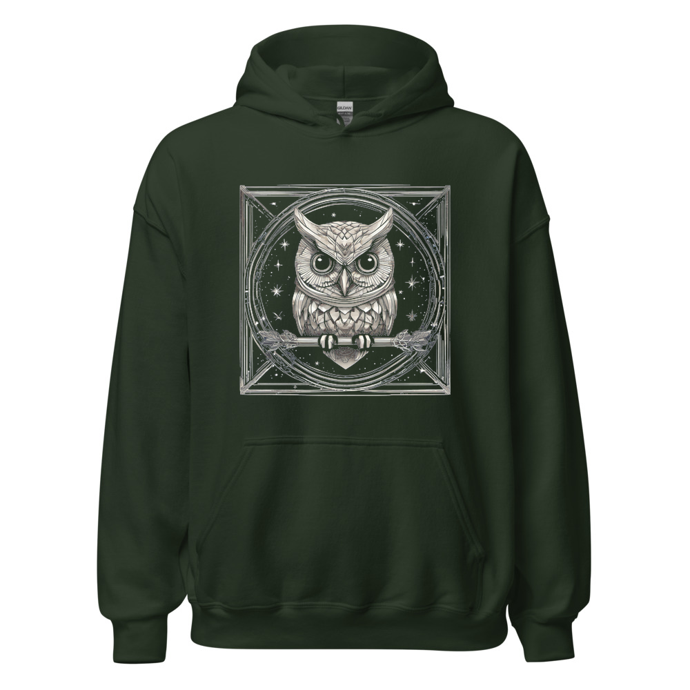 Forest Hoodie with print art