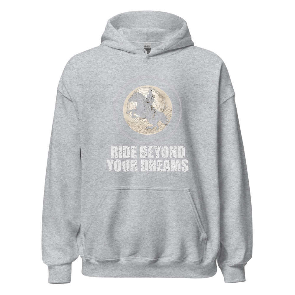 Sport Grey Hoodie with print art