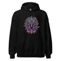 Black Hoodie with print art