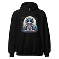 Black Hoodie with print art