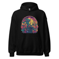Black Hoodie with print art