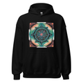 Black Hoodie with print art
