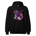 Black Hoodie with print art