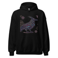 Black Hoodie with print art