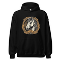 Black Hoodie with print art