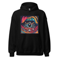 Black Hoodie with print art