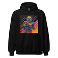 Black Hoodie with print art
