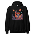 Black Hoodie with print art