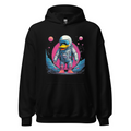 Black Hoodie with print art