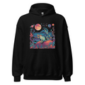 Black Hoodie with print art