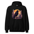 Black Hoodie with print art