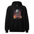 Black Hoodie with print art