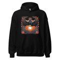 Black Hoodie with print art