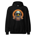 Black Hoodie with print art