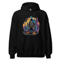 Black Hoodie with print art