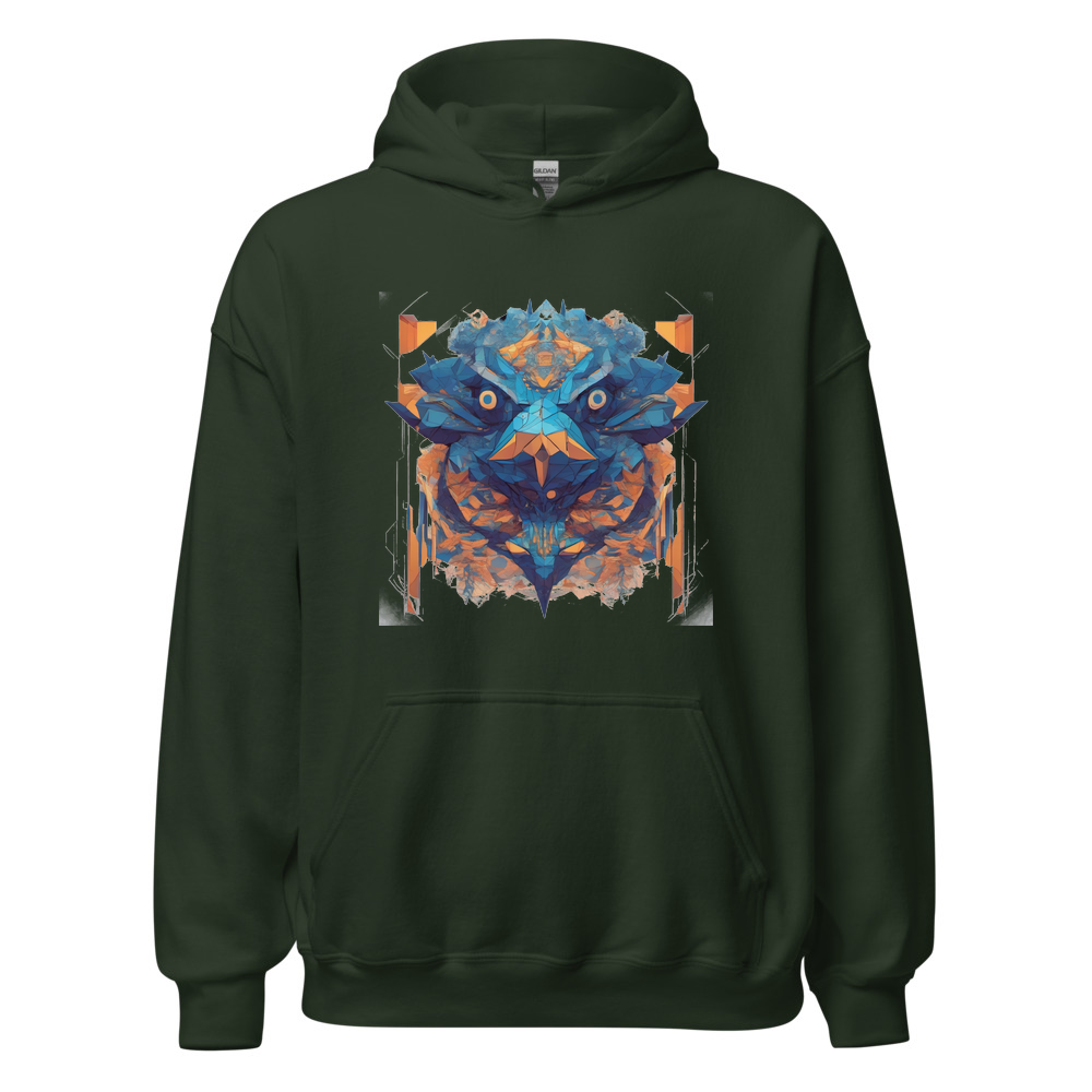 Forest Hoodie with print art