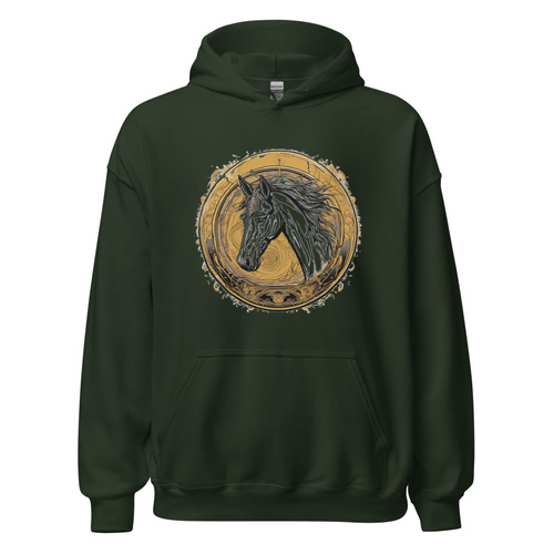 Forest Hoodie with print art