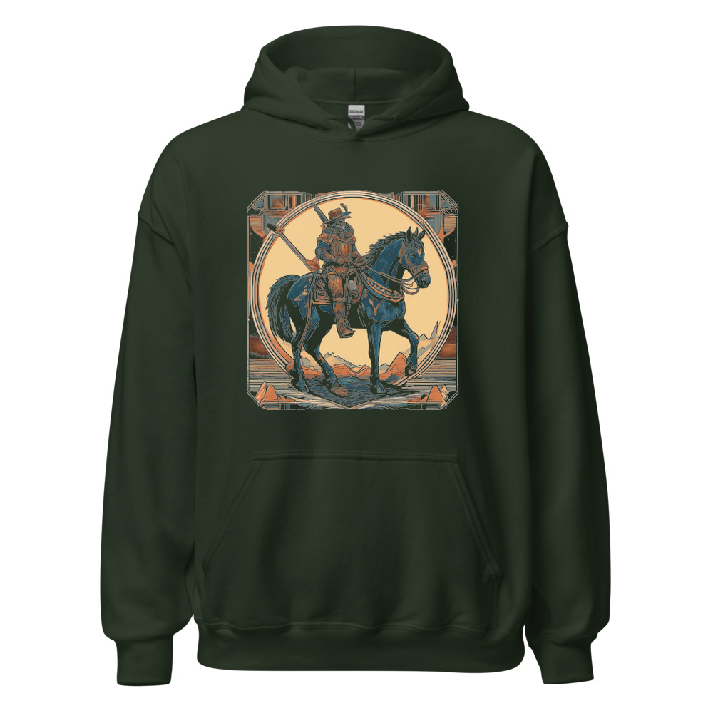Forest Hoodie with print art