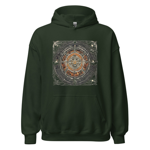 Forest Hoodie with print art