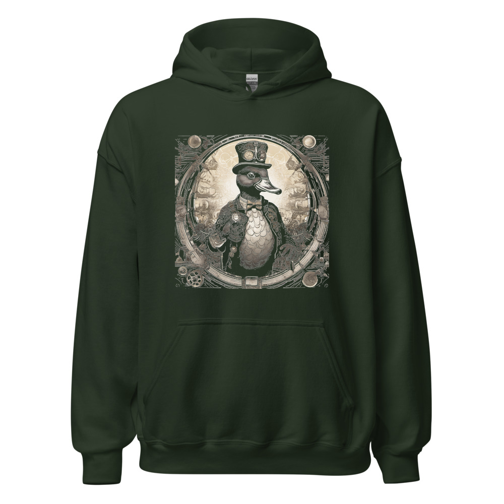 Forest Hoodie with print art