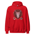 Red Hoodie with print art