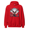 Red Hoodie with print art