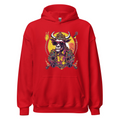 Red Hoodie with print art