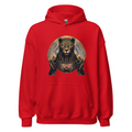 Red Hoodie with print art