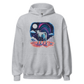 Sport Grey Hoodie with print art