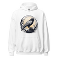 White Hoodie with print art