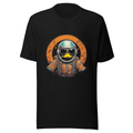 Black T-Shirt with print art