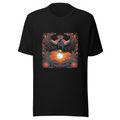 Black T-Shirt with print art