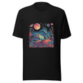 Black T-Shirt with print art