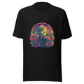 Black T-Shirt with print art