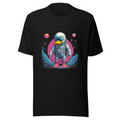 Black T-Shirt with print art