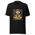 Black T-Shirt with print art