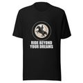 Black T-Shirt with print art