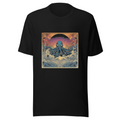 Black T-Shirt with print art