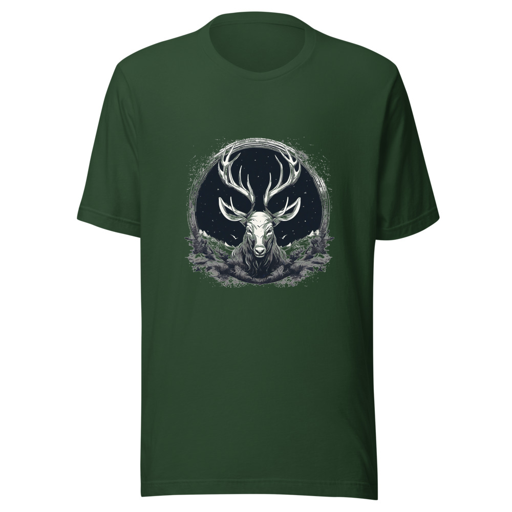 Forest T-Shirt with print art