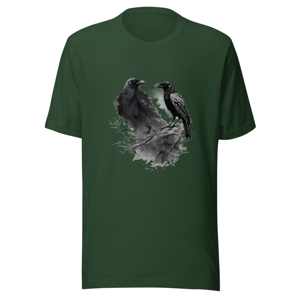 Forest T-Shirt with print art