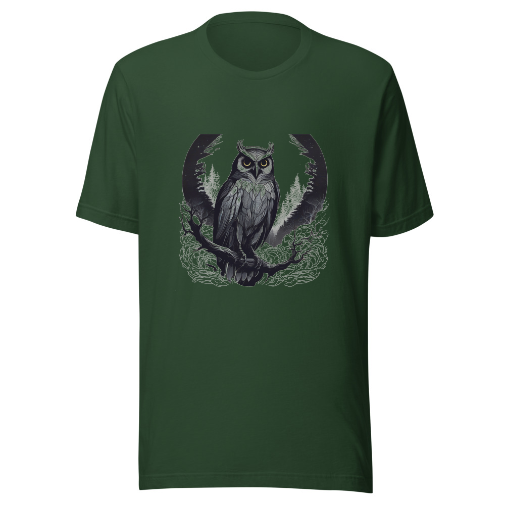 Forest T-Shirt with print art