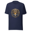 Navy T-Shirt with print art
