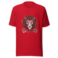 Red T-Shirt with print art