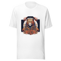 White T-Shirt with print art