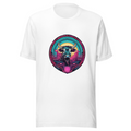 White T-Shirt with print art