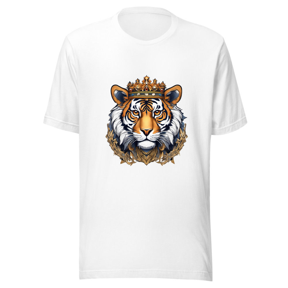 White T-Shirt with print art
